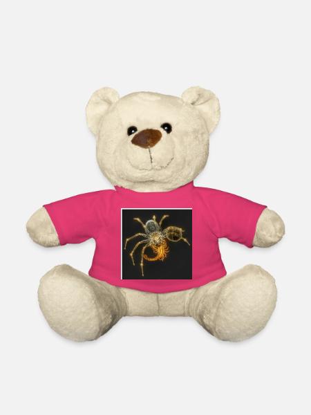 Neon Arachnide Design - Teddy - Pink