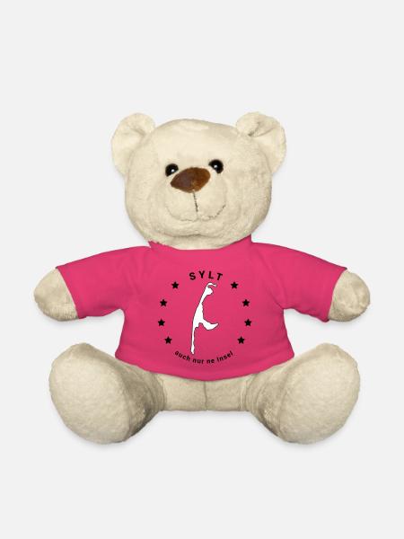 Sylt - Insel Nordsee Maritim Watt Meer - Teddy - Pink