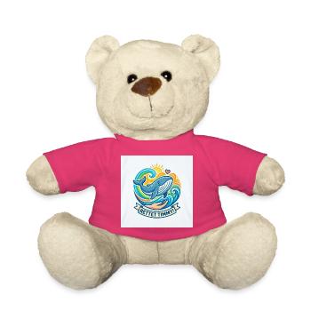 Rettet Timmy: Wale im Farbwellen - Teddy - Pink - Vorne