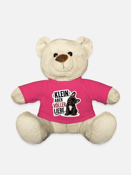 Frenchie Klein aber voller Liebe - Teddy - Pink