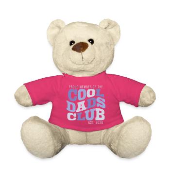 Cool Dads Club - Papa 2026 Vatertag Geschenk - Teddy - Pink - Vorne