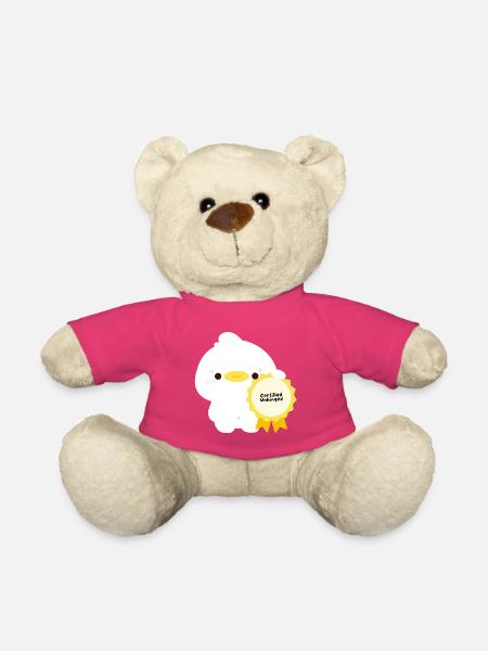 Zertifizierte unberechenbare Ente - Teddy - Pink