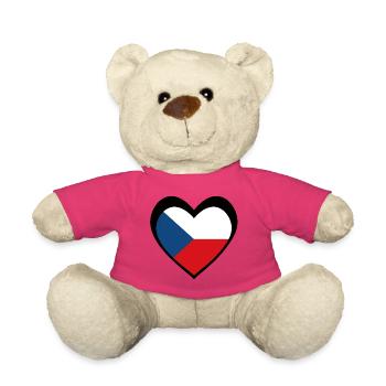 Černé Srdce Česko - Teddy - Pink - Vorne