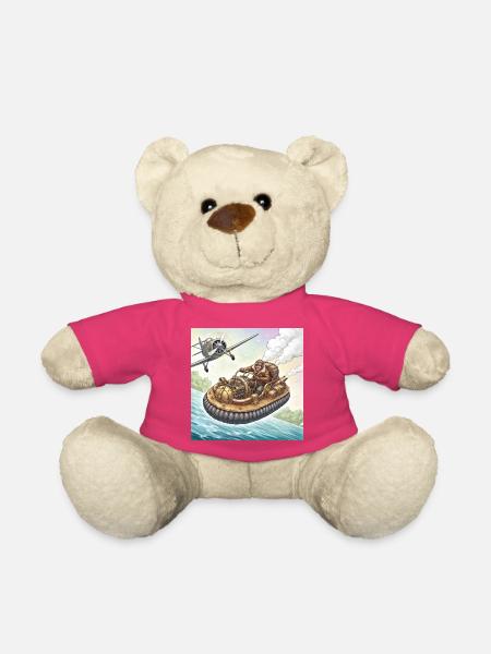 Steampunk-Luftboot-Flussjagd - Teddy - Pink