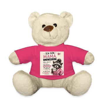 Mama Spruch: Ich hab immer Recht - Teddy - Pink - Vorne