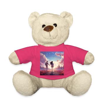 Chemin du soir de l’amour - Nounours - rose - Devant