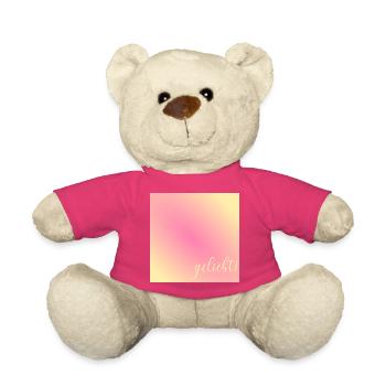 Geliebt Nachricht Liebe - Teddy - Pink - Vorne