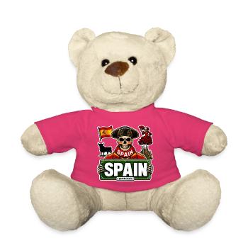 SkullCostume Édition Mondiale : Espagne - Nounours - rose - Devant