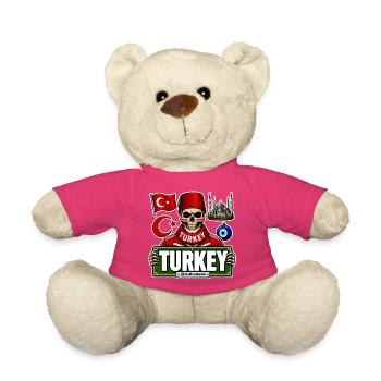 SkullCostume Édition Mondiale : Turquie - Nounours - rose - Devant