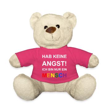 Nur ein Mensch - Teddy - Pink - Vorne