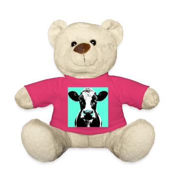 Kuh - Teddy - Pink - Vorne