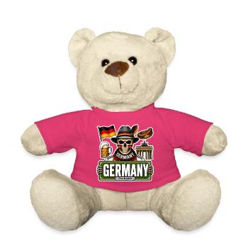 SkullCostume World Edition: Deutschland - Teddy - Pink - Vorne