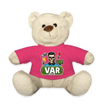SkullCostume World Edition : arbitre VAR - Nounours - rose - Devant