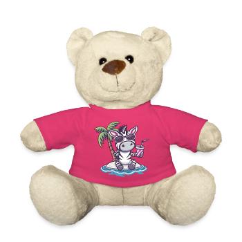 Palmier d’été zèbre - Nounours - rose - Devant