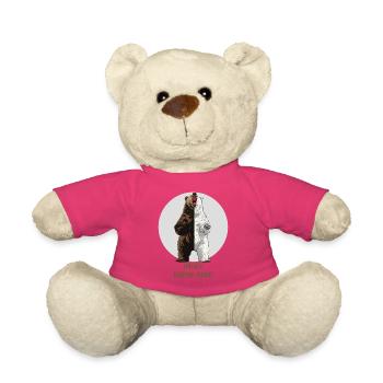 OURS BIPOLAIRE ! - humour psy décalé - Nounours - rose - Devant