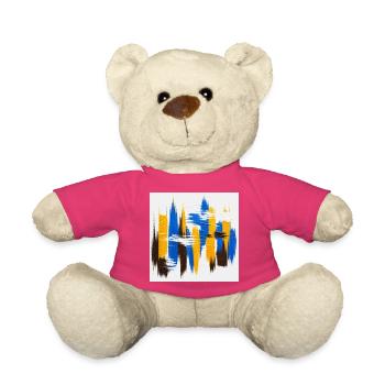 Battements Urbains Bleu Miel - Nounours - rose - Devant