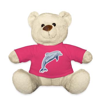 Delfin Glückssprung - Sonja von Staden - Teddy - Pink - Vorne