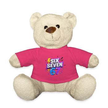 Six Seven 67 - Nounours - rose - Devant