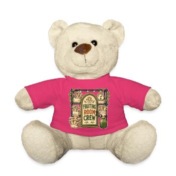 ÉQUIPE DE LA SALLE DE FRUCTIFICATION - Nounours - rose - Devant
