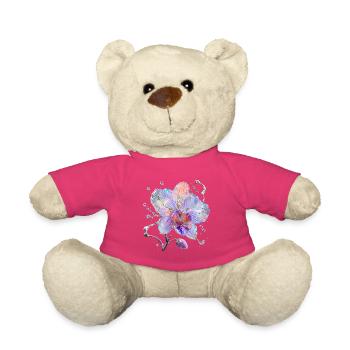 Irisierende Orchidee in Wassersplittern - Teddy - Pink - Vorne