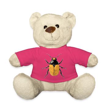 Maikäfer Süßer Hirschkäfer Nashornkäfer Insekten - Teddy - Pink - Vorne