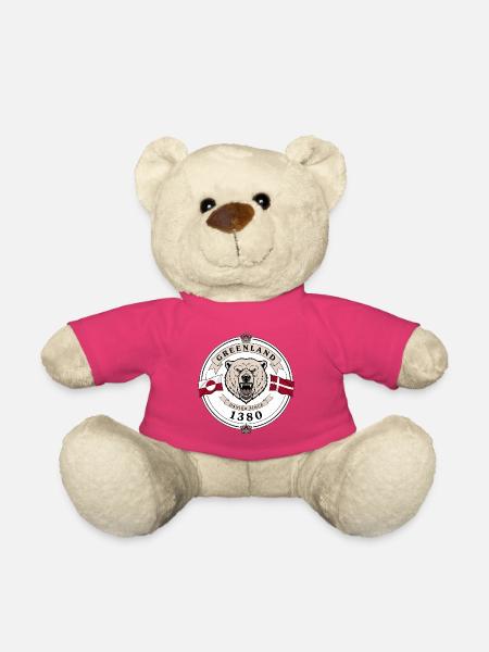 Bärenwappen von Dänemark, Grönland - Teddy - Pink
