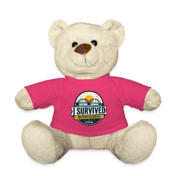 J’ai survécu à Merwedebrug 2026 - Nounours - rose - Devant