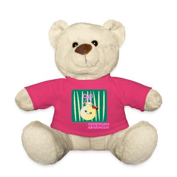 Weihnachten Weihnachtskugel Abhängen - Teddy - Pink - Vorne