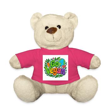 Adoptez une fleur végane - Nounours - rose - Devant