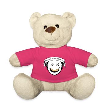Du bist nicht du, wenn du Hunger hast - Teddy - Pink - Vorne