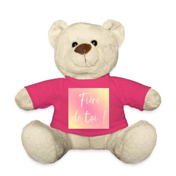 Fière de toi - Nounours - rose - Devant