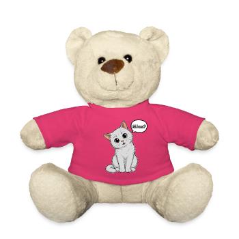 Miau? - Wie süß kann man sein?! - Teddy - Pink - Vorne