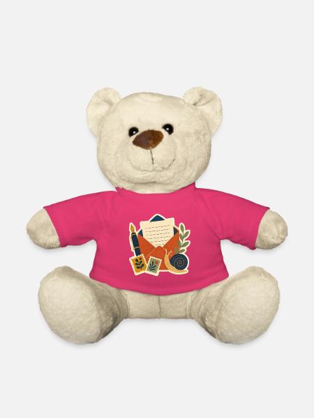 Brieffreundschaft – Snail Mail - Teddy - Pink