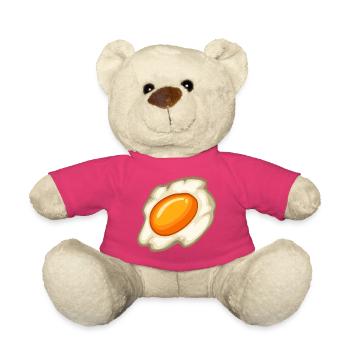Sunny Fried Egg Illustration - Teddy - Pink - Vorne