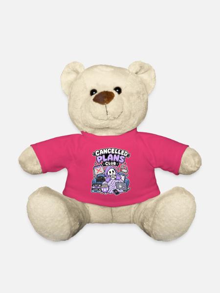 Cancelled Plans Club Geist Stay Home - Teddy - Pink