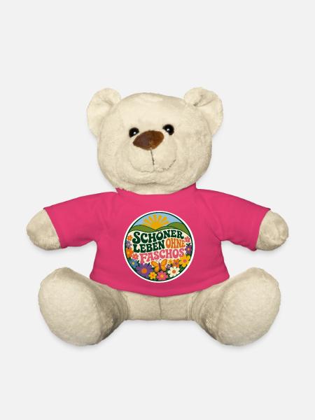 Schöner leben ohne Faschos - Teddy - Pink
