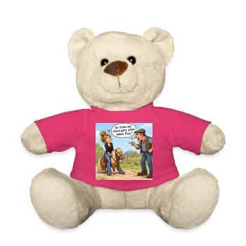 Auf dem hohen Ross - Teddy - Pink - Vorne