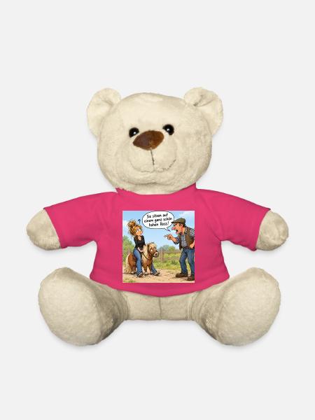 Auf dem hohen Ross - Teddy - Pink
