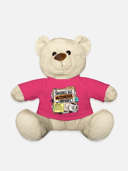 Offiziell Als Nutznießer Erfasst Poster - Teddy - Pink