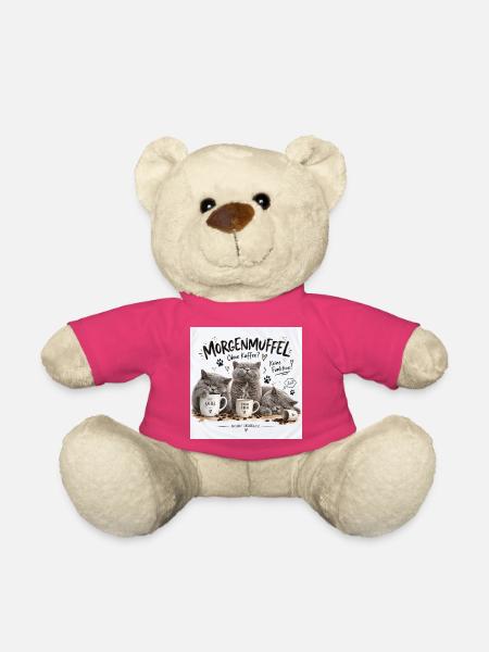 Morgenmuffel Britische Katzenkaffee BKH - Teddy - Pink
