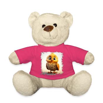 Küken im Morgenlicht Flaumheld - Teddy - Pink - Vorne