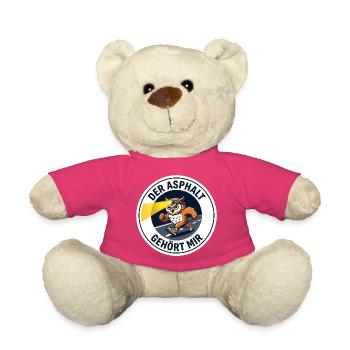 Frühaufsteher Läufer-Design Stirnlampe Eule - Teddy - Pink - Vorne