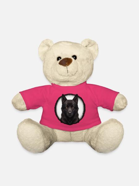 schwarz brauner schäferhund - Teddy - Pink