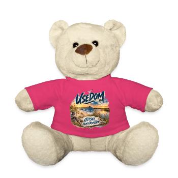 Usedom Zwischen Ostsee und Achterwasser - Teddy - Pink - Vorne