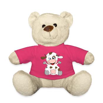 bonne vache dit moo - Nounours - rose - Devant