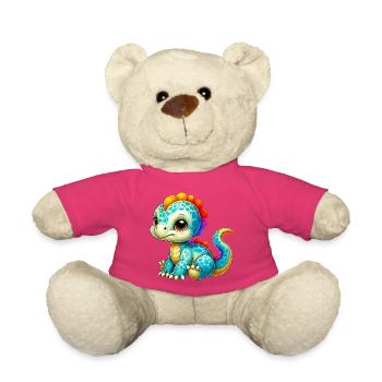 Dinosaurier - Teddy - Pink - Vorne