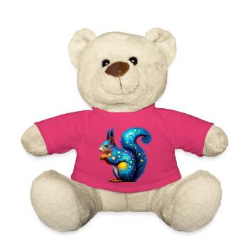 Squirrel - Teddy Bear - pink - Front