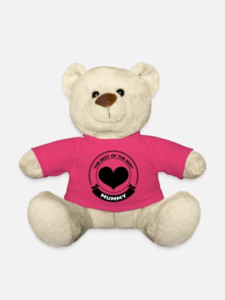 Best Mom - Mother's Day - Teddy Bear - pink
