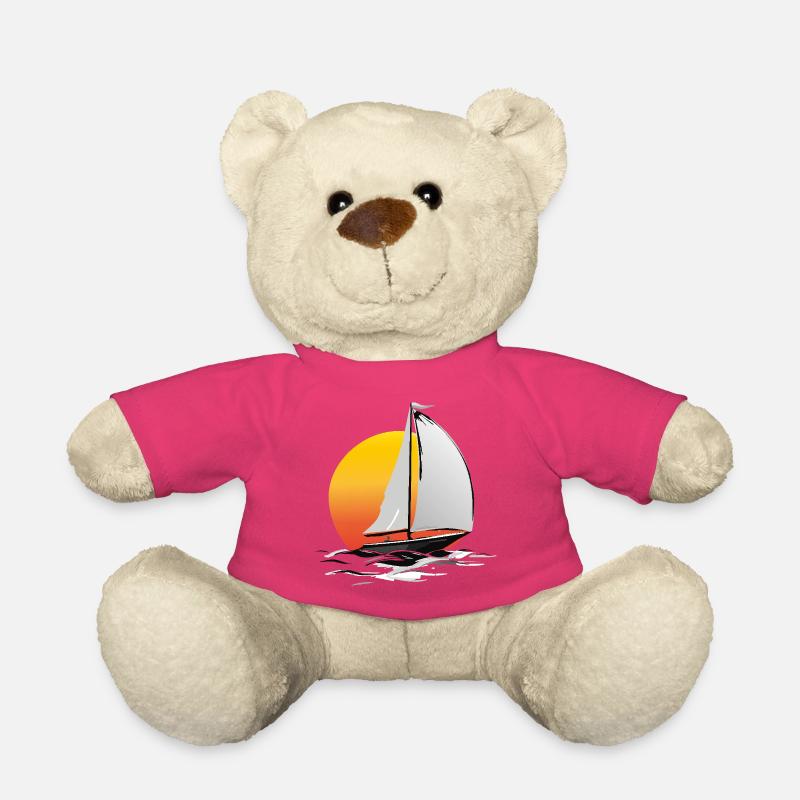 Segler mit Sonne - Teddy - Pink
