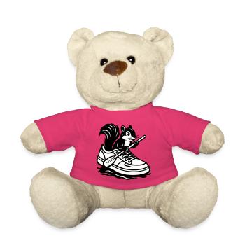 Eichhörnchen im Sneaker! - Teddy - Pink - Vorne